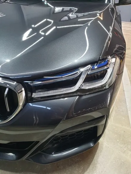 BMW 530i 루마 버텍스900 썬팅 시공 과정