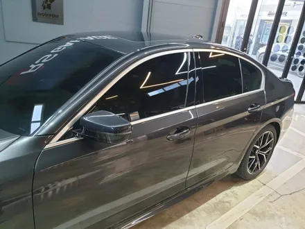 BMW 530i 루마 버텍스900 썬팅 시공 과정