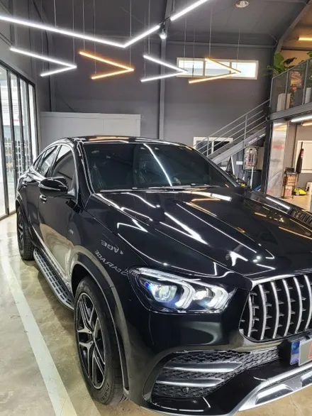 벤츠 GLE53amg 쿠페 신차검수패키지, 썬팅 후퍼옵틱 프나세