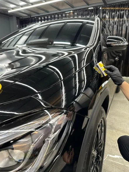 벤츠 GLA 45 amg 크롬죽이기는 필수. 유리막코팅, 생활보호PPF