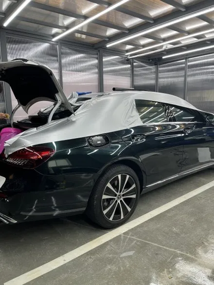 벤츠 E300 마이바흐 듀오톤 LB필름 투톤랩핑
