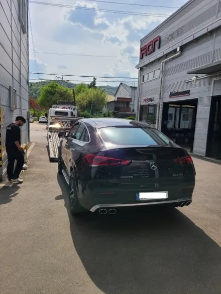 벤츠 GLE53amg 쿠페 신차검수패키지, 썬팅 후퍼옵틱 프나세