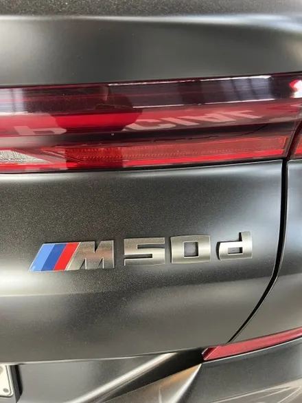 BMW x6 m50d 전체랩핑 재시공, 헤드라이트PPF. 에이버리 사틴 다크그레이
