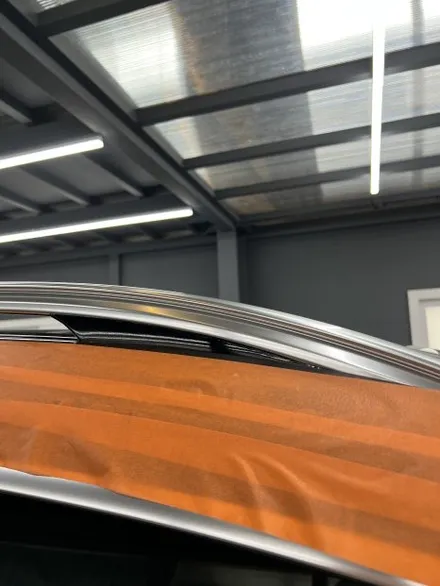 BMW X7 랩핑 크롬죽이기 루프랙 시공