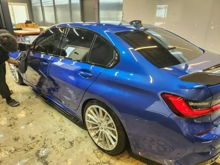 가장 완벽한 3시리즈 M340i 전체랩핑 이노즈텍 뱀파이어레드