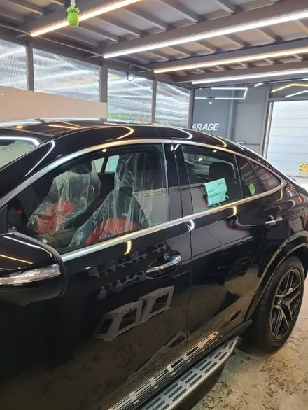 벤츠 GLE53amg 쿠페 신차검수패키지, 썬팅 후퍼옵틱 프나세