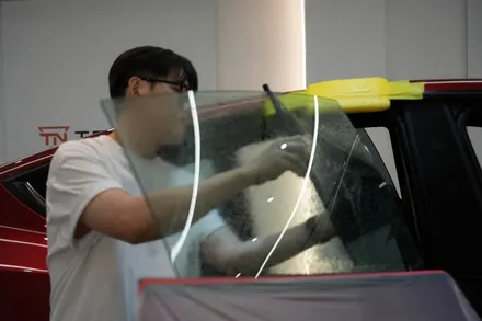 남양주 썬팅, 테슬라 1인시공 모델Y 패키지 완성했어요