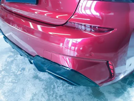 가장 완벽한 3시리즈 M340i 전체랩핑 이노즈텍 뱀파이어레드