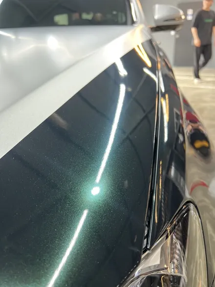 벤츠 E300 마이바흐 듀오톤 LB필름 투톤랩핑