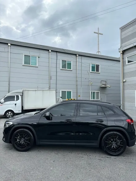 벤츠 GLA 45 amg 크롬죽이기는 필수. 유리막코팅, 생활보호PPF