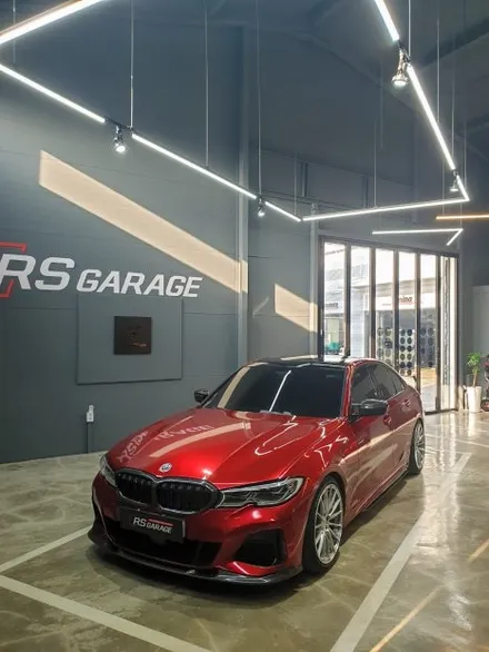 가장 완벽한 3시리즈 M340i 전체랩핑 이노즈텍 뱀파이어레드