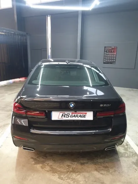 BMW 530i 루마 버텍스900 썬팅 시공 과정