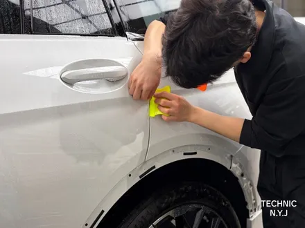 수원 PPF BMW X7의 완벽한 보호, \'테크닉\'의 정교한 기술로 완성하다