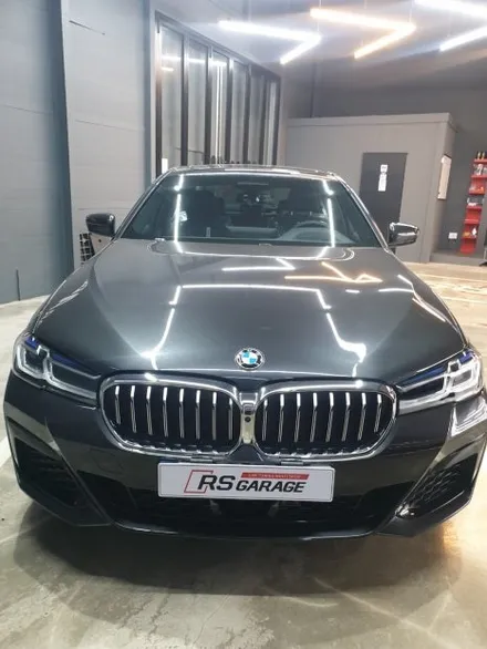 BMW 530i 루마 버텍스900 썬팅 시공 과정
