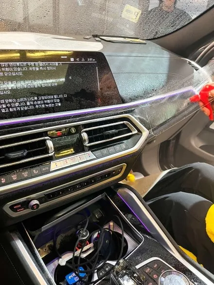 남양주 별내 BMW X6 전면 PPF 실내 PPF 스텍 이펙트쉴드