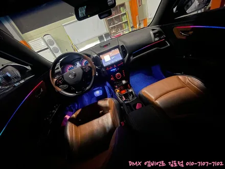 티볼리 DMX 무빙 액티브 엠비언트 (레인보우 실내무드등) 비노출 매립시공 했어요~!! (김포일산파주인천서울부천의정부양주) / 김포,일산,고양