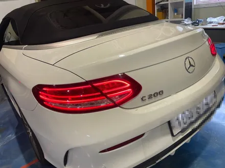 서울 양재 벤츠 c200 w205 카브리올레 엠비언트 실내무드등 재시공 했어요~! / 김포,일산,고양