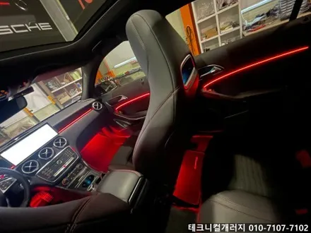 벤츠 A클래스 W176 실내 엠비언트 무드등 초깔끔 매립 시공!! (일산 고양 파주) / 김포,일산,고양