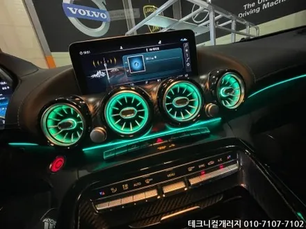 수원 벤츠 AMG GT 로드스터 송풍구 & 아크릴 엠비언트 풀시공 !! / 김포 감정동