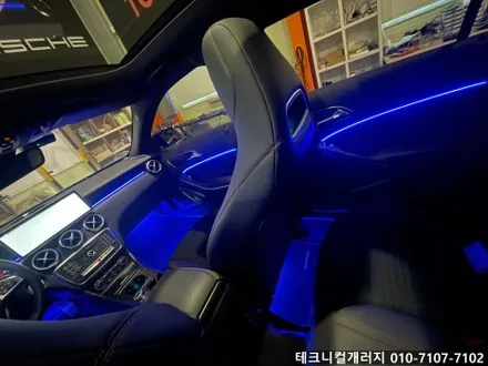 벤츠 A클래스 W176 실내 엠비언트 무드등 초깔끔 매립 시공!! (일산 고양 파주) / 김포,일산,고양