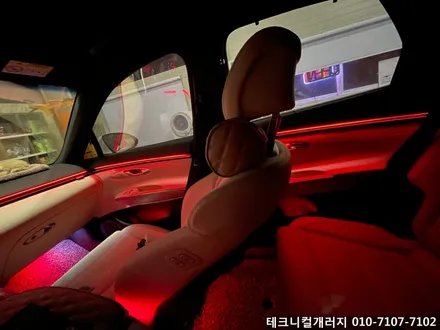 제네시스 GV70 전기차 순정연동 엠비언트 실내 무드등은 DMX!! / 김포,일산,고양