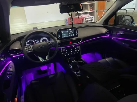 서울 마포 싼타페TM 엠비언트 라이트 무드등 풀패키지 완벽시공~!! (김포일산인천검단) / 김포,일산,고양