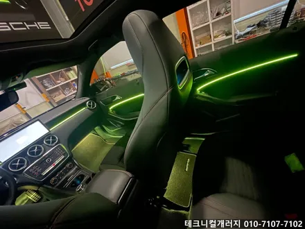 벤츠 A클래스 W176 실내 엠비언트 무드등 초깔끔 매립 시공!! (일산 고양 파주) / 김포,일산,고양