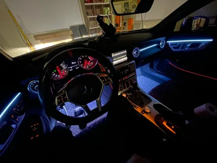 [인천 엠비언트] 벤츠 SLK R172 DMX 초슬림 아크릴 비노출 엠비언트 송풍구 무드등 시공했어요. / 김포,일산,고양