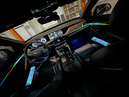 제네시스 G90 EQ900 DMX 무빙 엠비언트 실내 무드등 시공 ( 김포일산파주인천서울) / 김포,일산,고양