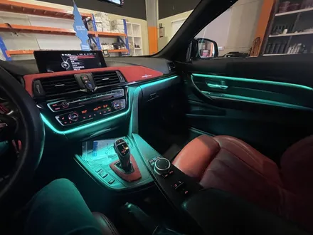 BMW 4시리즈 컨버터블 (F32) 비노출 엠비언트 블랙박스2CH 시공했어요!! (김포) / 김포,일산,고양