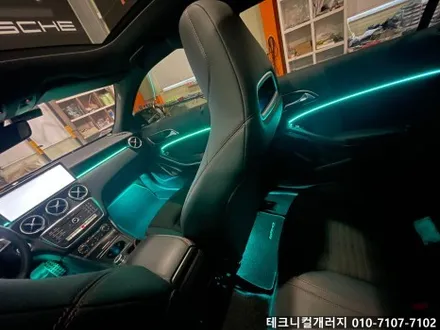 벤츠 A클래스 W176 실내 엠비언트 무드등 초깔끔 매립 시공!! (일산 고양 파주) / 김포,일산,고양
