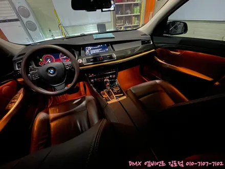 BMW 5GT F07 풀컬러 DMX 비노출 엠비언트 실내무드등 시공 광량업! (용인,수원,김포,일산,파주,서울) / 김포,일산,고양