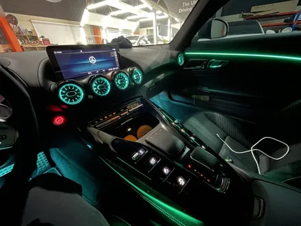 벤츠 AMG GT 송풍구 엠비언트 시공업체 강력추천!! (일산 고양) / 김포 감정동