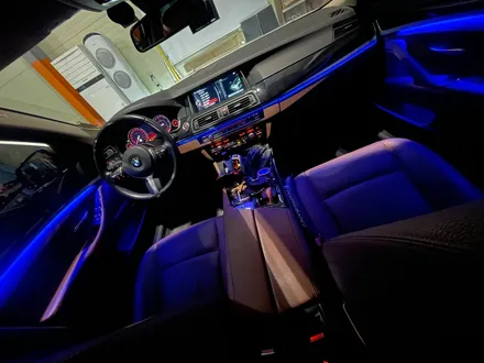 인천 송도 BMW 5시리즈 F10 64색 풀컬러 광량업 DMX 비노출 엠비언트 실내무드등 / 김포,일산,고양