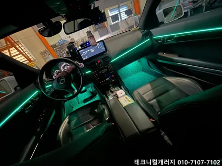 벤츠 w212 e350 쿠페 비노출 매립 엠비언트는 역시 테크니컬개러지에서 !! (서울 강서구) / 김포,일산,고양