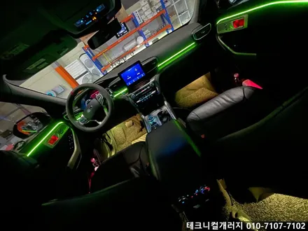 서울 강서구 포드 익스플로러 실내 엠비언트 무드등 설치했어요! / 김포 감정동
