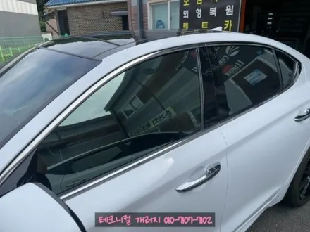 김포 썬팅 재시공 전문 업체 추천해요!! (레인보우 v70) / 김포 감정동