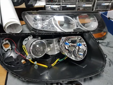 헤드라이트 턴시그널 LED튜닝 블랙배젤 큐블럭 HID전조등 커스텀헤드라이트 커스텀전조등 튜닝제작전문멀티샵(김포일산파주인천서울) / 김포,일산,고양