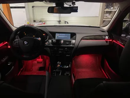 BMW X3(F25) 풀 컬러 엠비언트 라이트 무드등 설치전문업체 ~!! (김포일산파주인천서울의정부양주) / 김포,일산,고양