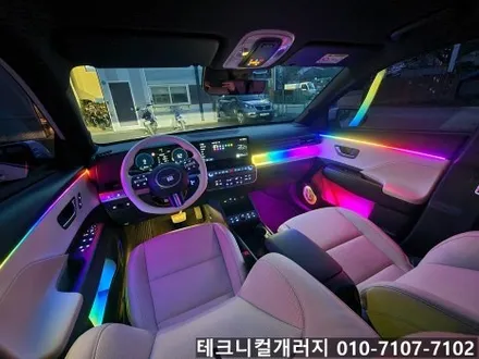 디올 뉴 코나 SX2 실내 엠비언트 차선이탈에 후진기어 연동까지!! / 김포 감정동