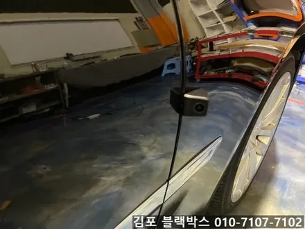 김포 BMW 7시리즈 4채널 블랙박스 아이나비 Z9500 & 에코파워팩 보조베터리 S12 / 김포 감정동