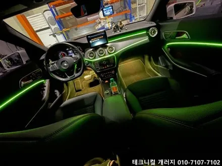 벤츠 CLA 200 송풍구 & 비노출 아크릴 엠비언트 시공했어요~! / 김포 감정동