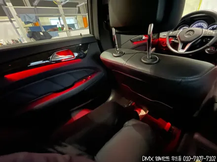 일산 엠비언트 벤츠 CLS W218 64색 풀 컬러 광량업 시공!! DMX 무드등 테크니컬게러지 ~!! (동호회협력업체) / 김포,일산,고양
