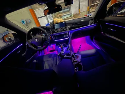 BMW 3GT F34 초슬림 아크릴 엠비언트 매립시공 & 아이나비 블랙박스 Z9000 시공했어요. (파주 운정 야당) / BMW / 3시리즈 GT (F34) / 김포,일산,고양