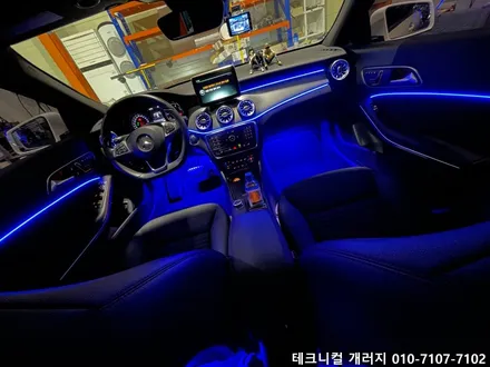 벤츠 CLA 200 송풍구 & 비노출 아크릴 엠비언트 시공했어요~! / 김포 감정동