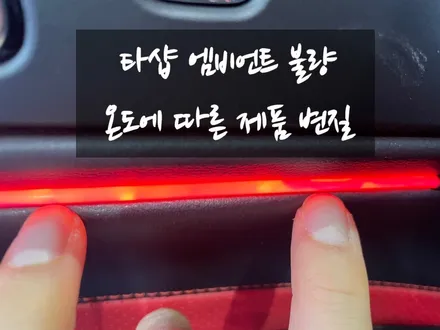 포드 머스탱 엠비언트 라이트 무드등 타샵제품철거 후 재시공!! 제품비교 를 잘 하셔야 합니다!! (일산파주인천검단김포한강신도시) / 김포,일산,고양