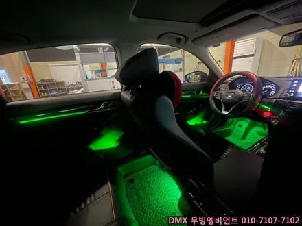 일산 혼다 어코드 DMX 비노출 엠비언트 무드등 + 도어포켓 + 풋무드등 + 도어스커프 시공했어요. (탄현,대화,주엽,운정,교하 동호회협력업체) / 김포,일산,고양