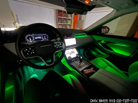 레인지로버 이보크 2세대 비노출 순정 DMX 엠비언트 실내무드등 시공했어요~~!! (서울 양천,구로,동작,서초,강남,송파) / 김포,일산,고양