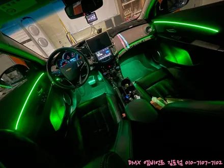 올 뉴 크루즈 DMX 매립형 엠비언트 실내무드등 재시공 (광섬유 노출제품 탈거) / 김포,일산,고양