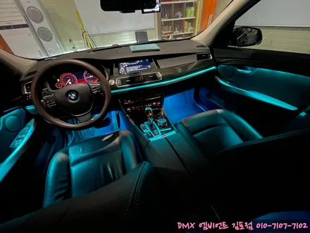 BMW 5GT F07 풀컬러 DMX 비노출 엠비언트 실내무드등 시공 광량업! (용인,수원,김포,일산,파주,서울) / 김포,일산,고양